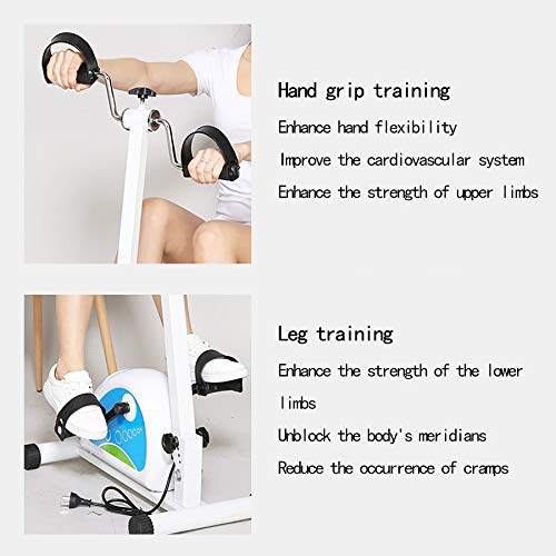 ZZLYY Pedal Portátil Ejercitador, Brazo Y Pierna Máquinas De Ejercicios Venta Ambulante Ajustable Aparatos De Ejercicios De Rehabilitación para Personas Mayores ZZLYY Pedal Portátil Ejercitador, Brazo Y Pierna Máquinas De Ejercicios Venta Ambulante Ajustable Aparatos De Ejercicios De Rehabilitación para Personas Mayores