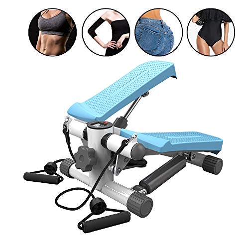 ZZPP Mini hacia Arriba-Down Stepper Aeróbic Fitness Stepper con Cuerdas De Resistencia Adelgazar Máquina,Stepper Twister Azul 42x30x20cm(17x12x8inch) ZZPP Mini hacia Arriba-Down Stepper Aeróbic Fitness Stepper con Cuerdas De Resistencia Adelgazar Máquina,Stepper Twister Azul 42x30x20cm(17x12x8inch)