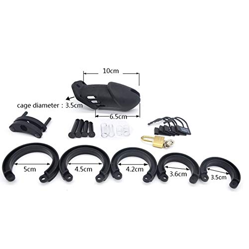 ZZQQ Magia taquillas Dispositivo Ligero silicón Superior Chasti'ty Masculinos Calzoncillos con discreta Embalaje (Negro) Sunglasses ZZQQ Magia taquillas Dispositivo Ligero silicón Superior Chasti'ty Masculinos Calzoncillos con discreta Embalaje (Negro) Sunglasses