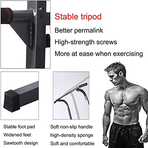 ZZZTWO Fitness Squat Barbell Rack, Dominadas y Jaula Sentadillas Entrenamiento, Multifuncional Soporte Ajustable Peso Máximo de 260kg HJHY ZZZTWO Fitness Squat Barbell Rack, Dominadas y Jaula Sentadillas Entrenamiento, Multifuncional Soporte Ajustable Peso Máximo de 260kg HJHY