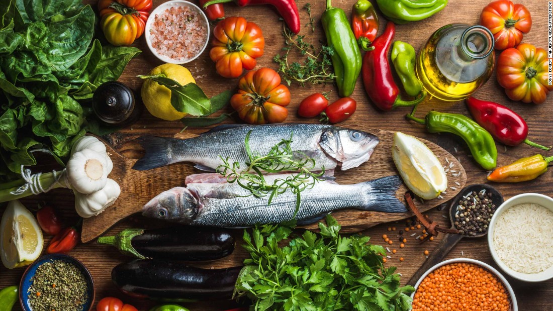 La dieta mediterránea fue nombrada la mejor dieta para el 2021
