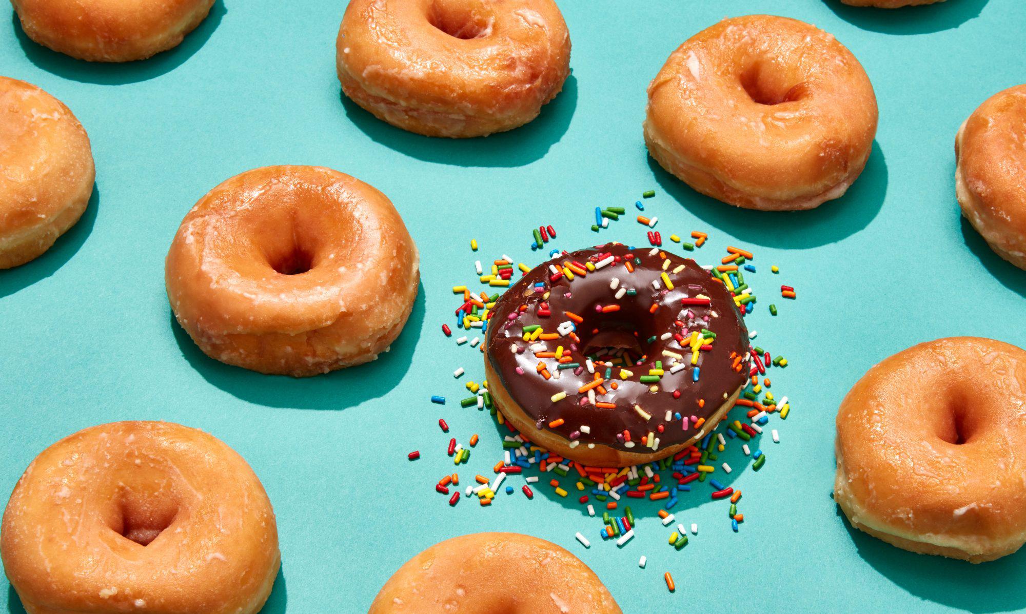 La información nutricional sobre los donuts