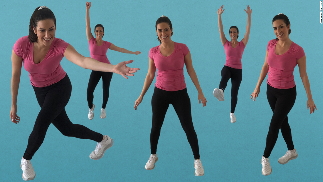 Cómo cambiar tu entrenamiento con sencillos movimientos cardiovasculares de baile