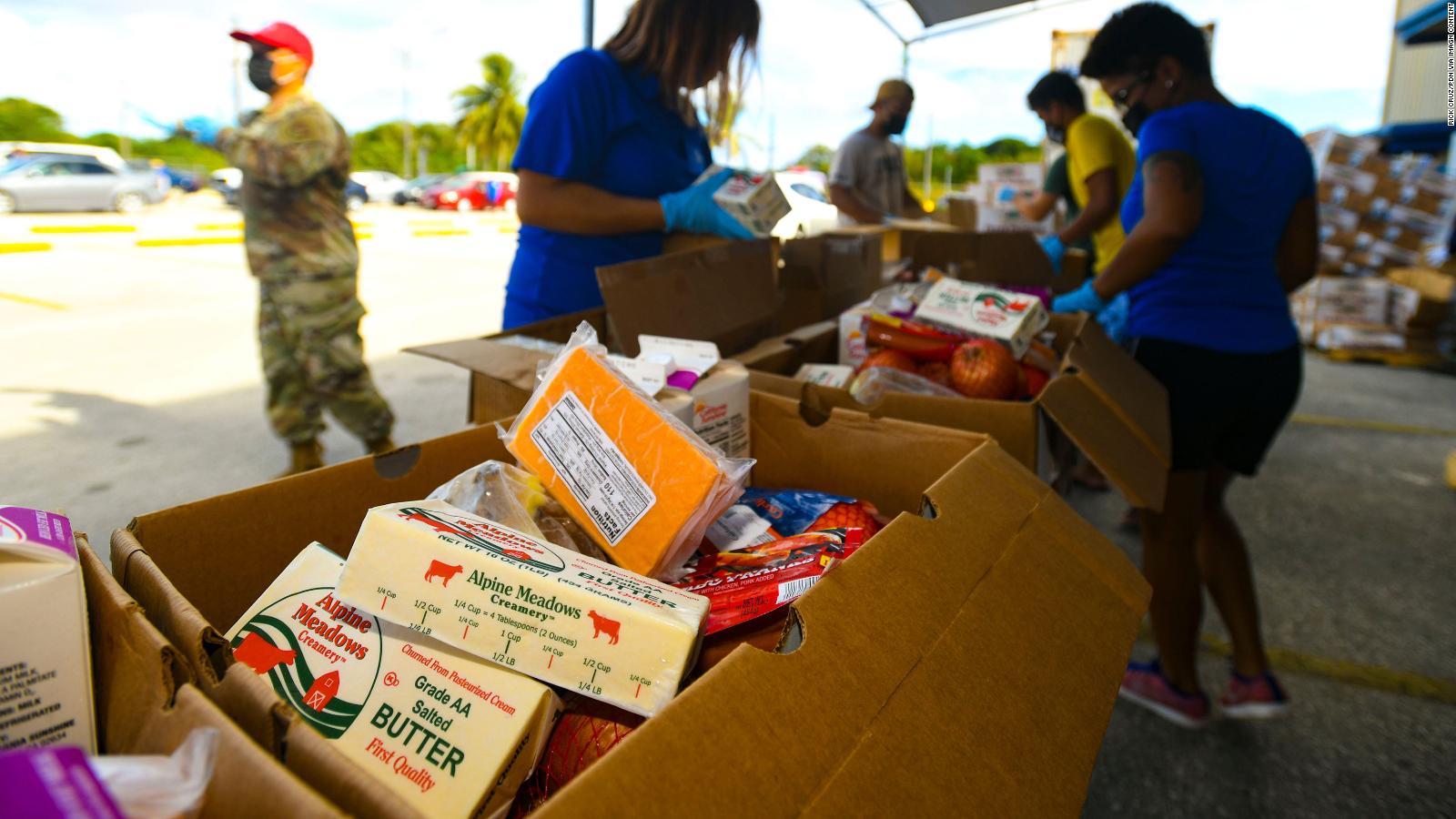 El gobierno de Biden da por terminado el programa de cajas de alimentos para la pandemia de Trump