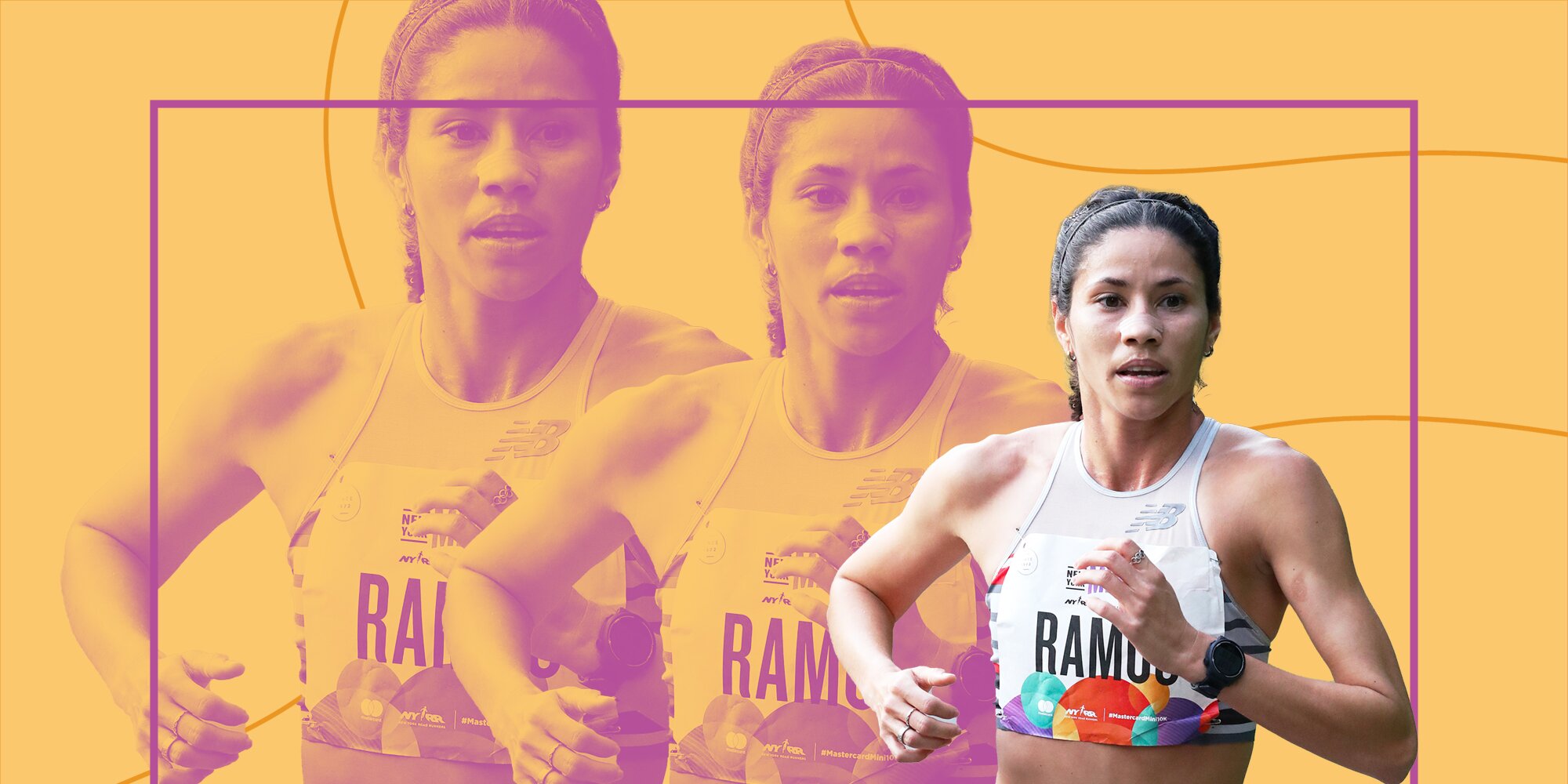 La olímpica Bev Ramos sabe cómo correr en medio de las dificultades