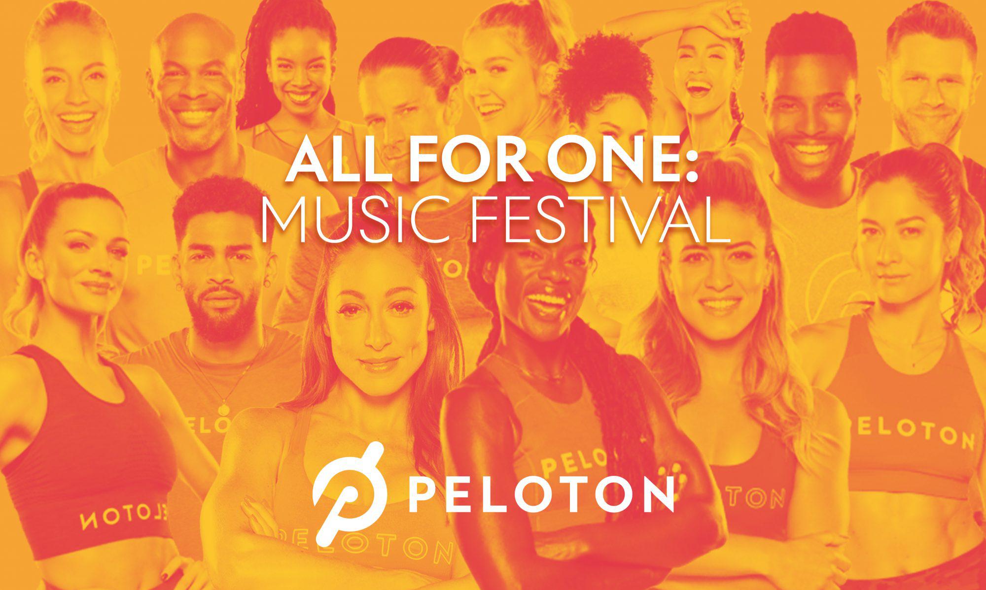 El nuevo festival de música de Peloton es tan épico que querrá ajustar sus planes de fin de semana