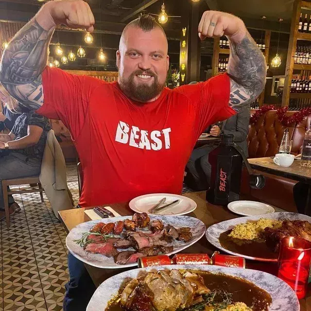 eddie hall vegan