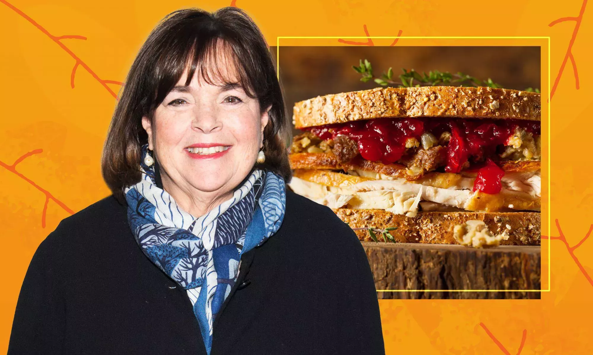 Cómo preparar el mejor sándwich de sobras de Acción de Gracias, según Ina Garten