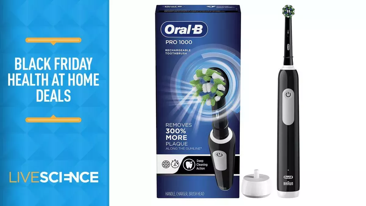 Consigue un 57% de descuento en el cepillo eléctrico Oral-B Pro 1000 CrossAction con esta oferta del Black Friday