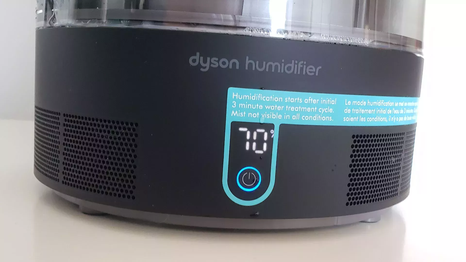 Revisión del humidificador Dyson AM10
