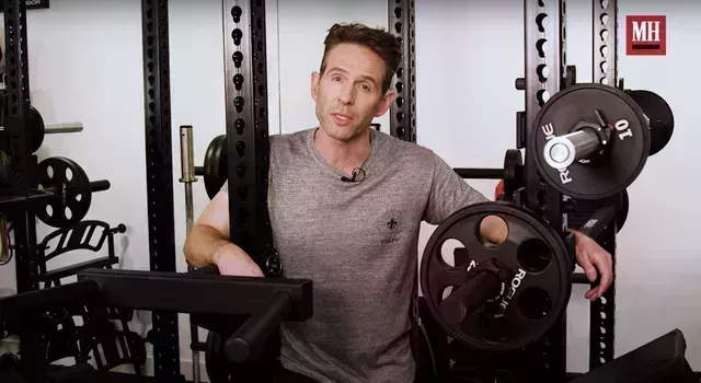 glenn howerton in his home gym