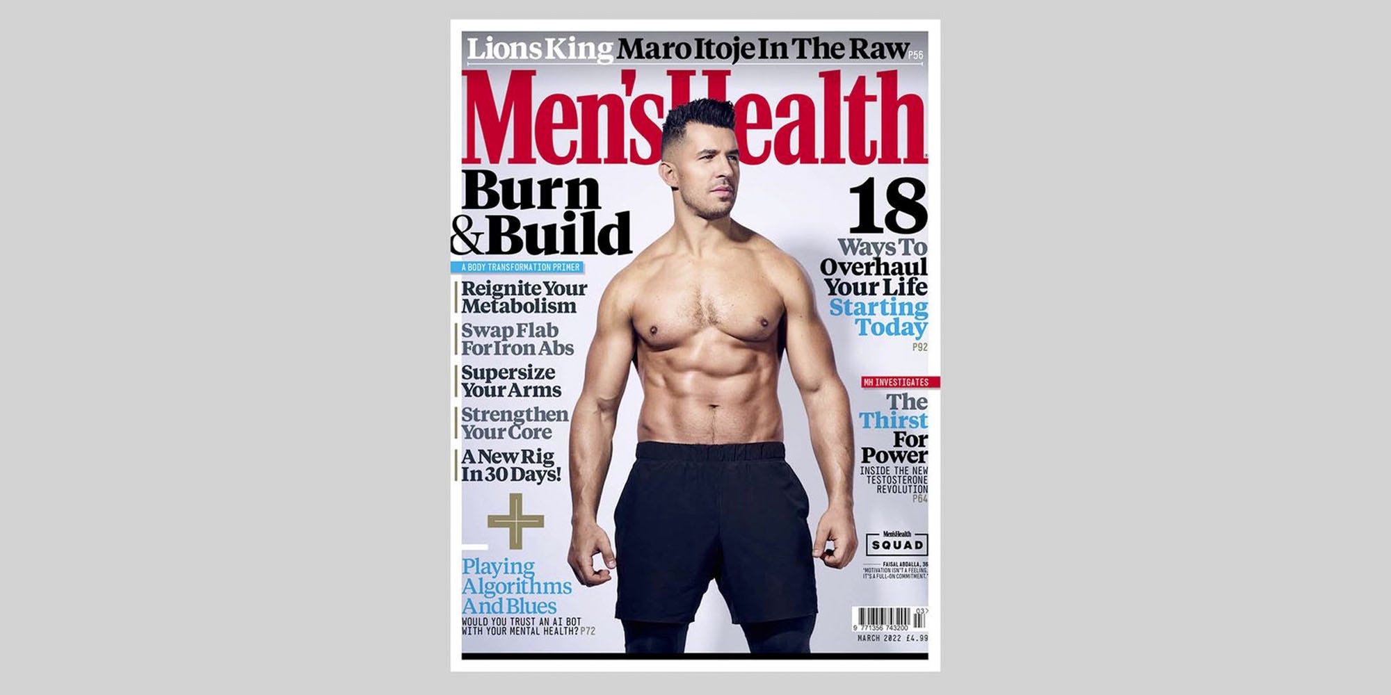 5 grandes razones para comprar el número de marzo de Men's Health