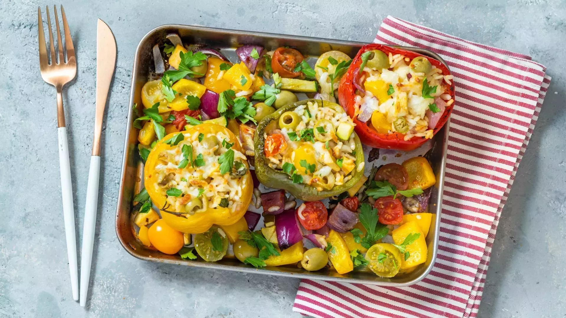 Plan de comidas fácil de la dieta mediterránea