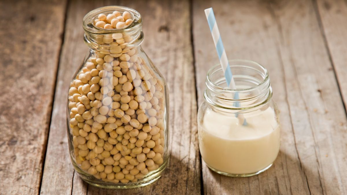 Datos nutricionales de la leche de soja