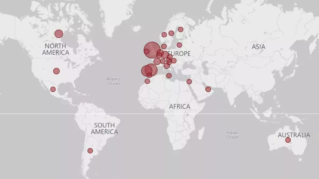 Más de 1.000 casos de viruela del mono detectados en 29 países