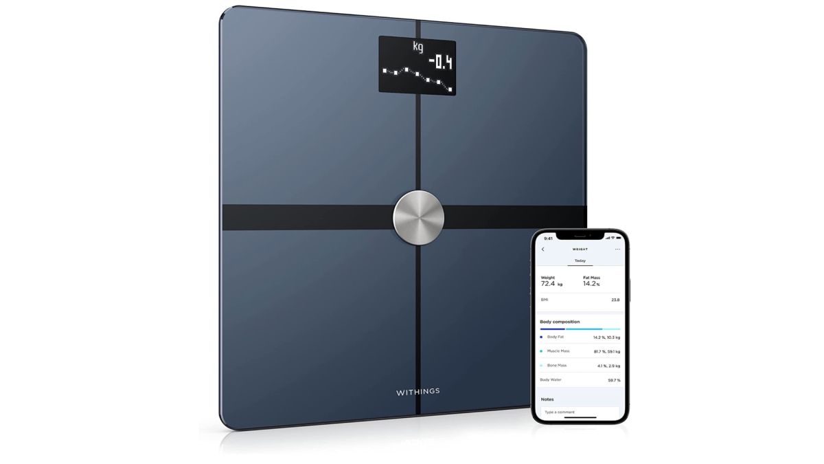 Consigue un 30%  en la báscula inteligente Withings Body+ en las rebajas del Prime Day.