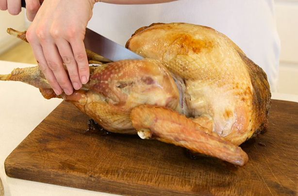 La forma rápida y fácil de trinchar un pavo La forma rápida y fácil de trinchar un pavo