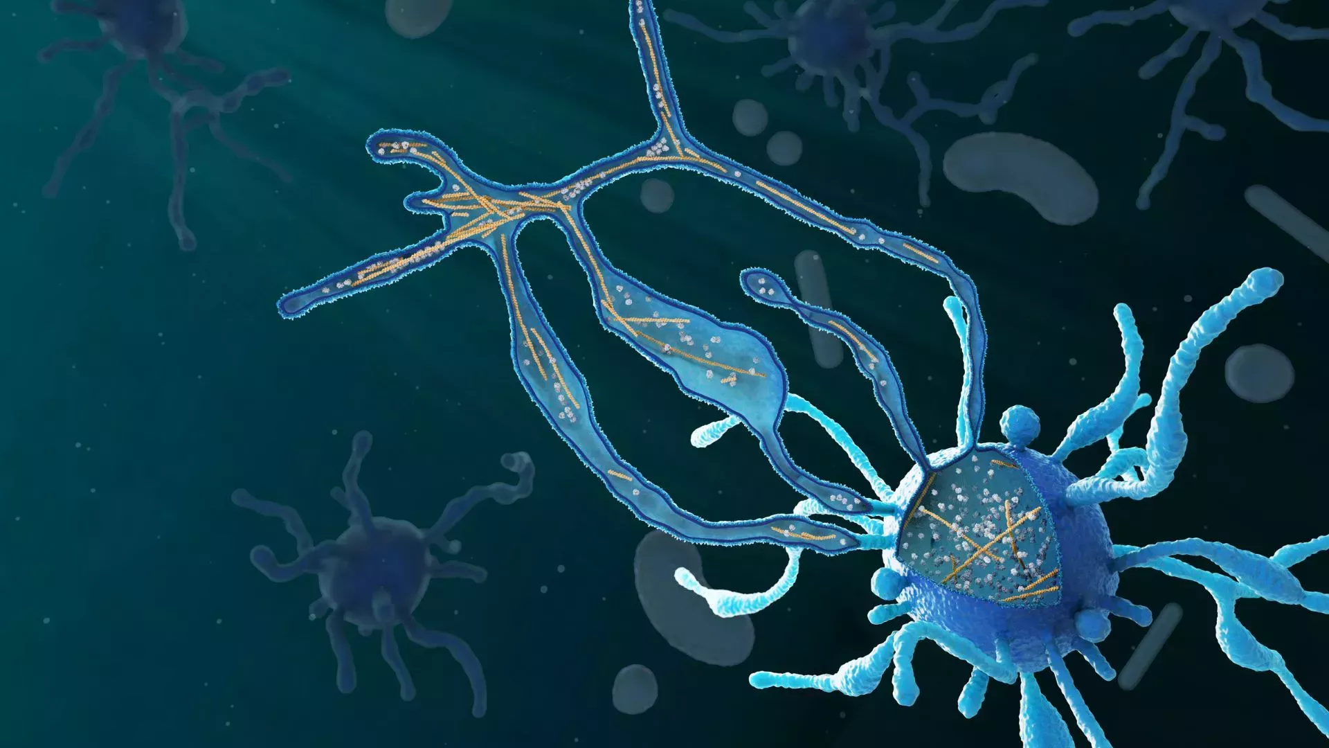 Un enorme microbio con tentáculos podría ser el antepasado directo de toda la vida compleja