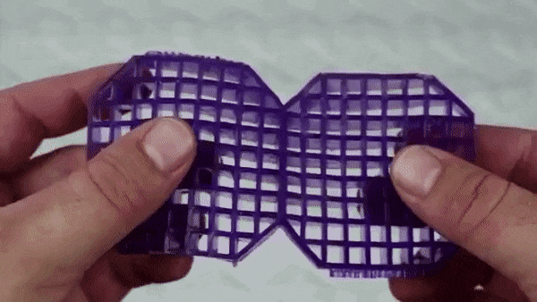 purple mattress hyper elastic polymer