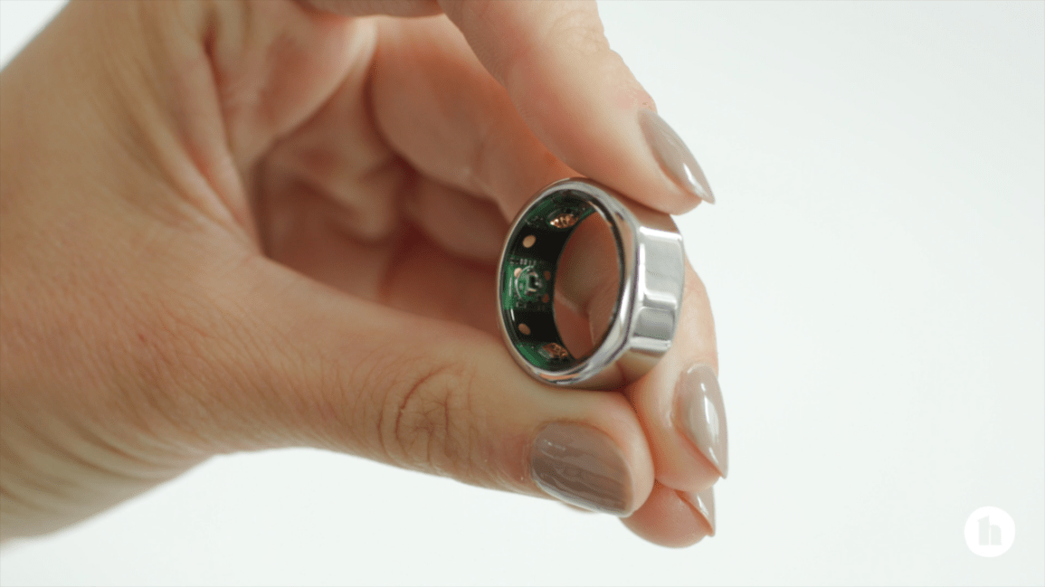 Oura Ring closeup