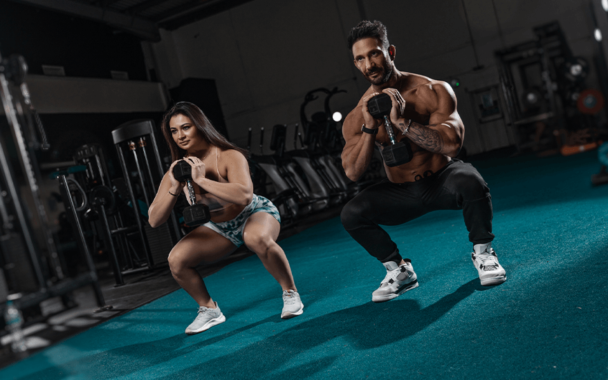 Entrenamiento en pareja para San Valentín