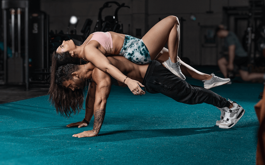 Entrenamiento en pareja para San Valentín