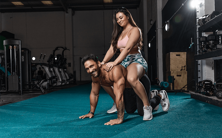 Entrenamiento en pareja para San Valentín