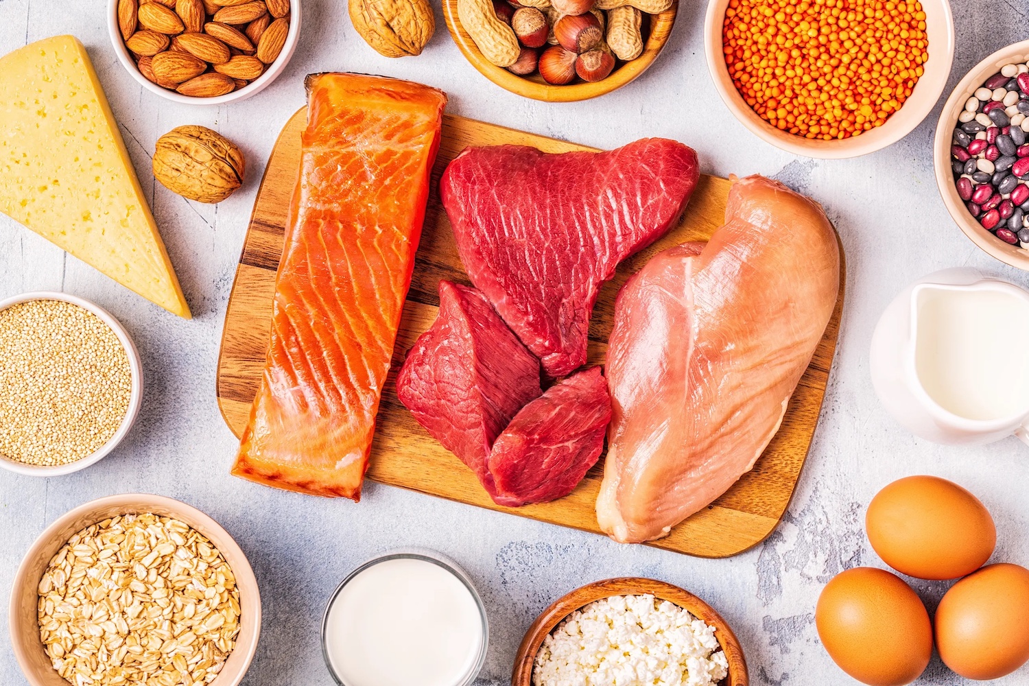 Una dieta rica en proteínas reduce los síntomas de la depresión, según un nuevo estudio