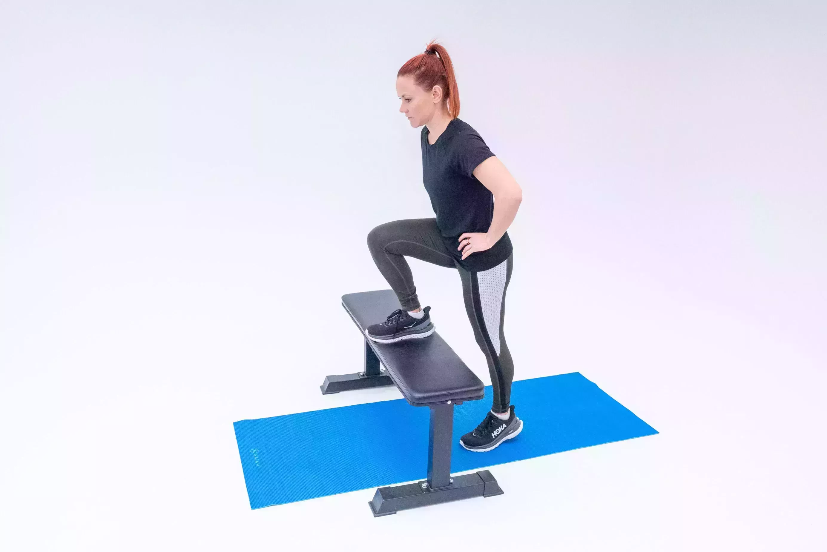 underrated exercises for runners, dumbbell step down underrated exercises for runners