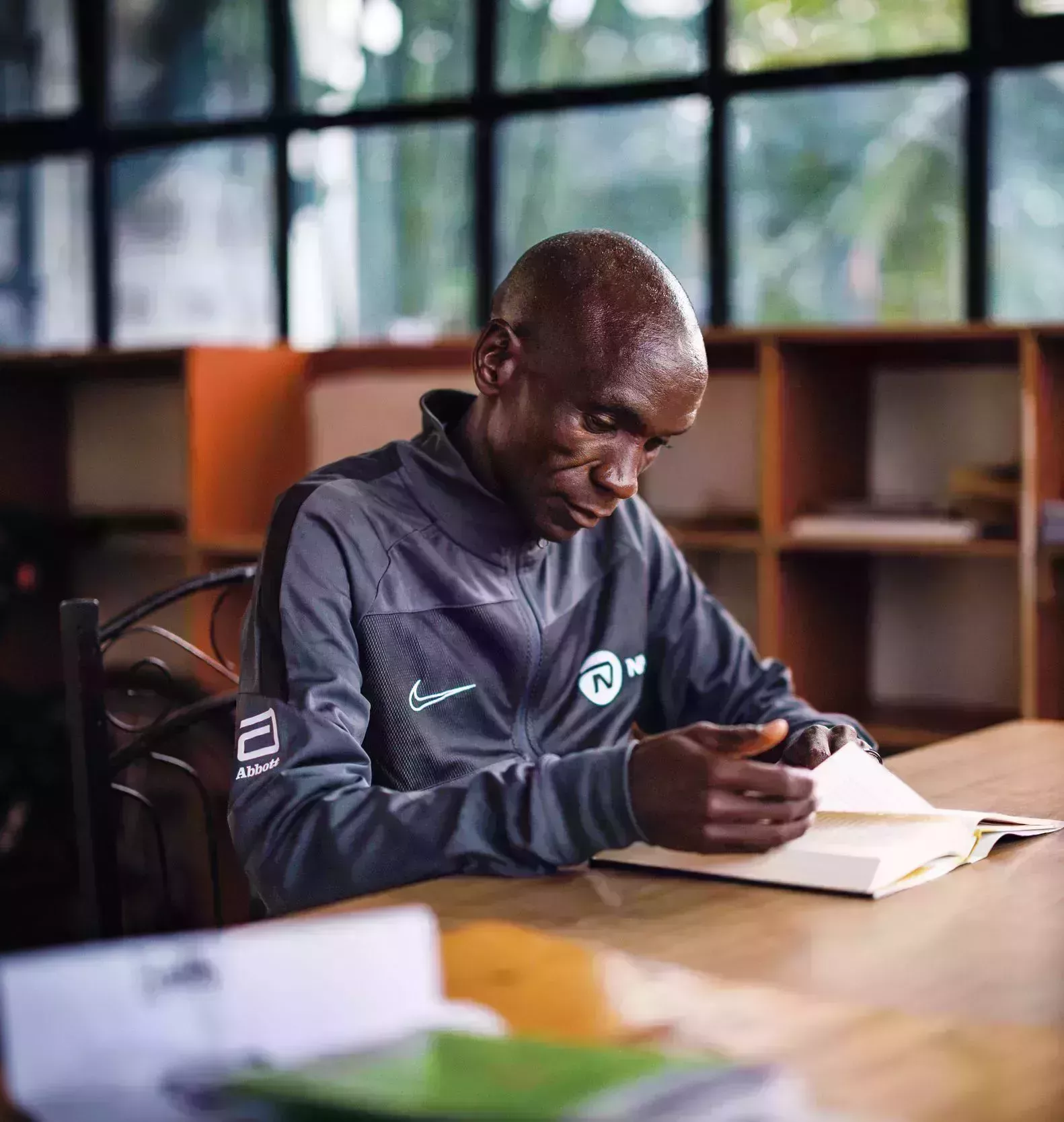 kipchoge reading