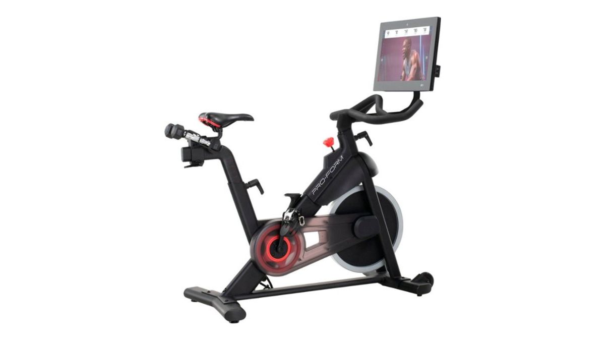 Bicicleta estática ProForm Pro C22. Ahorra $300 en esta bicicleta de spinning superior en Best Buy.