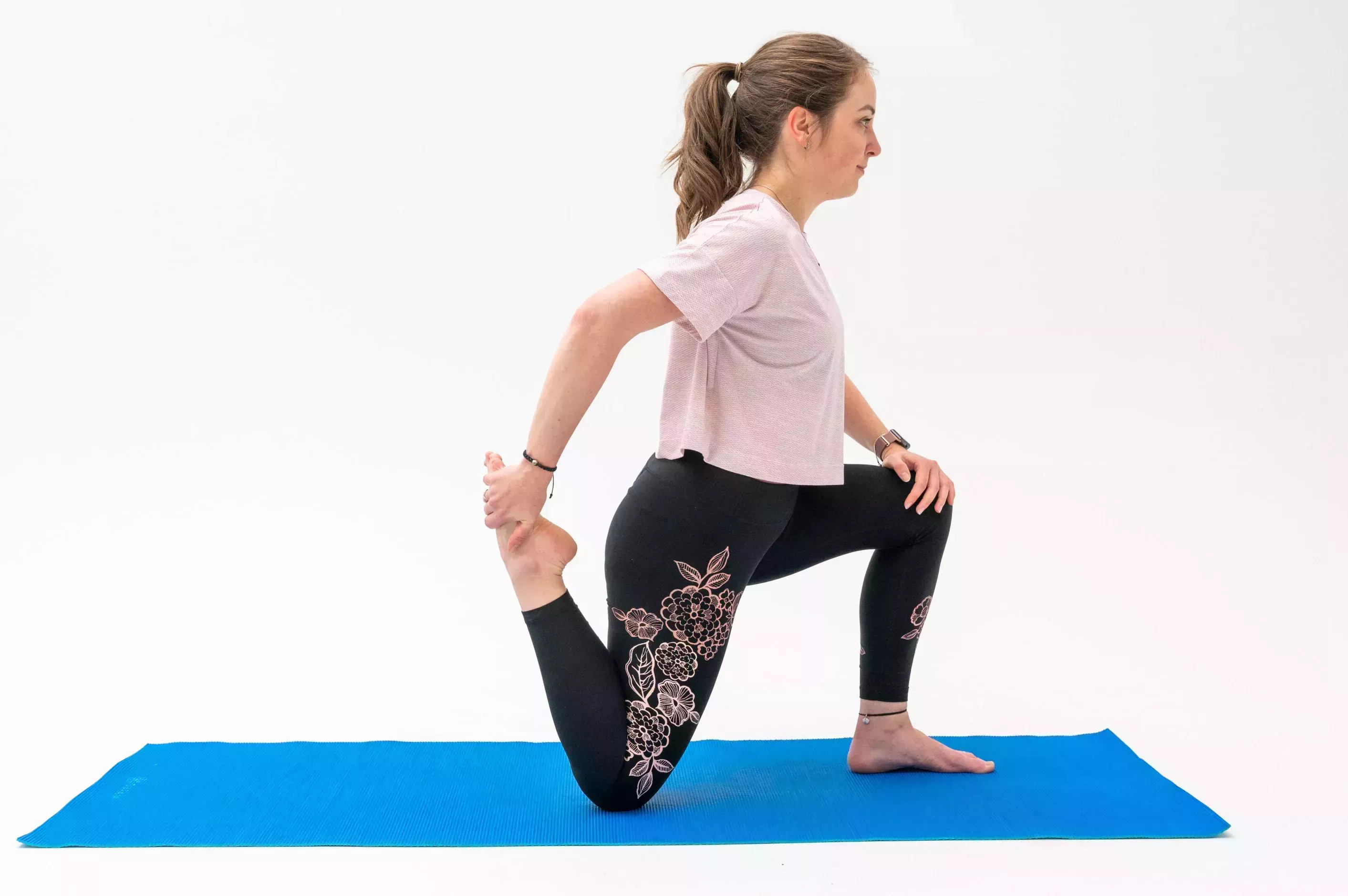 half kneeling quad stretch