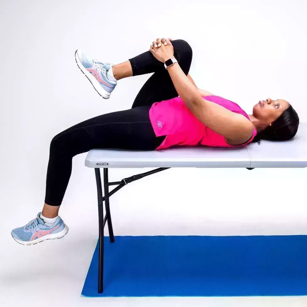 thomas test as a stretch for hip flexor relief