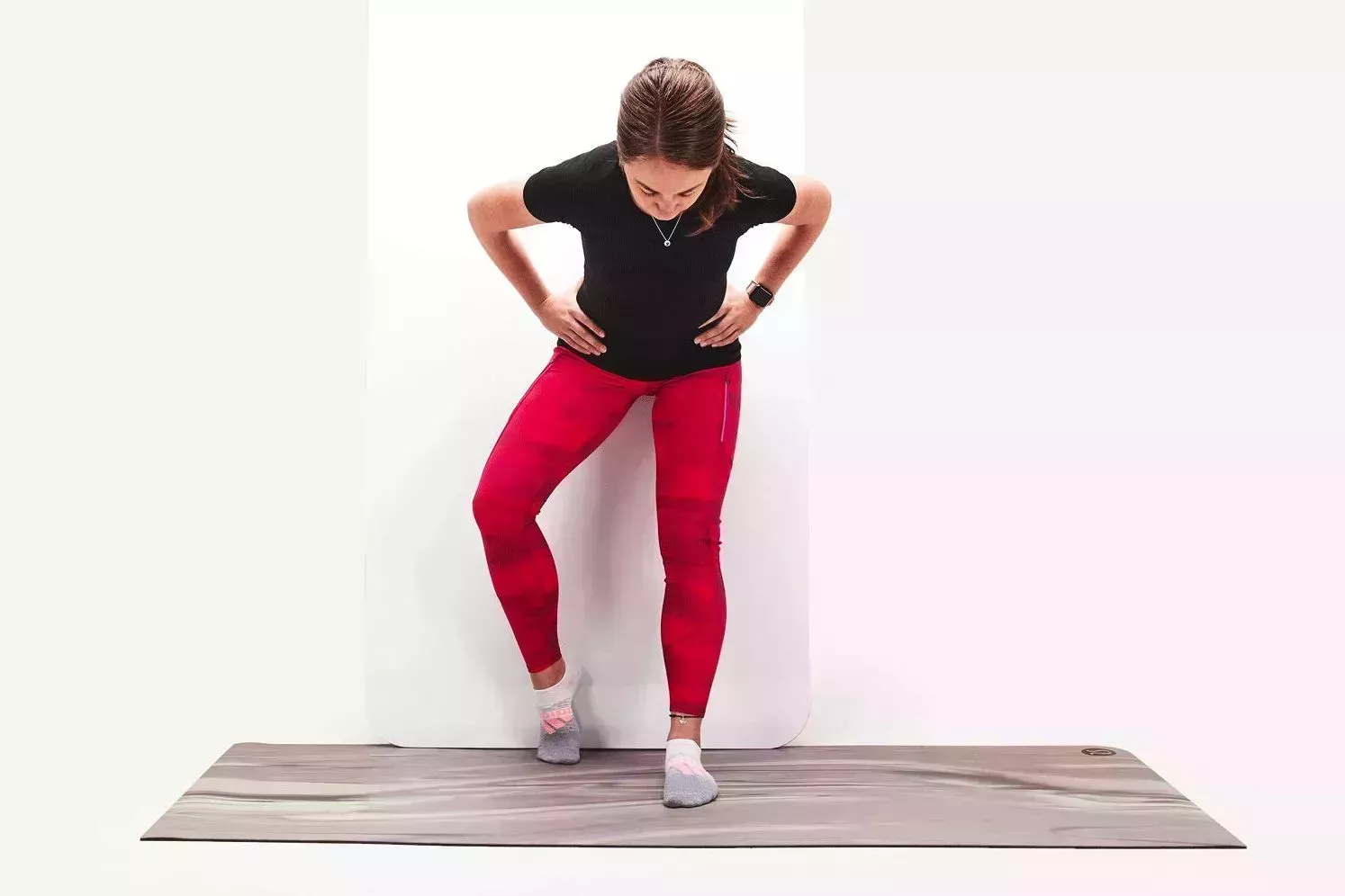 standing clamshell exercise, glute weakness and pelvic floor health