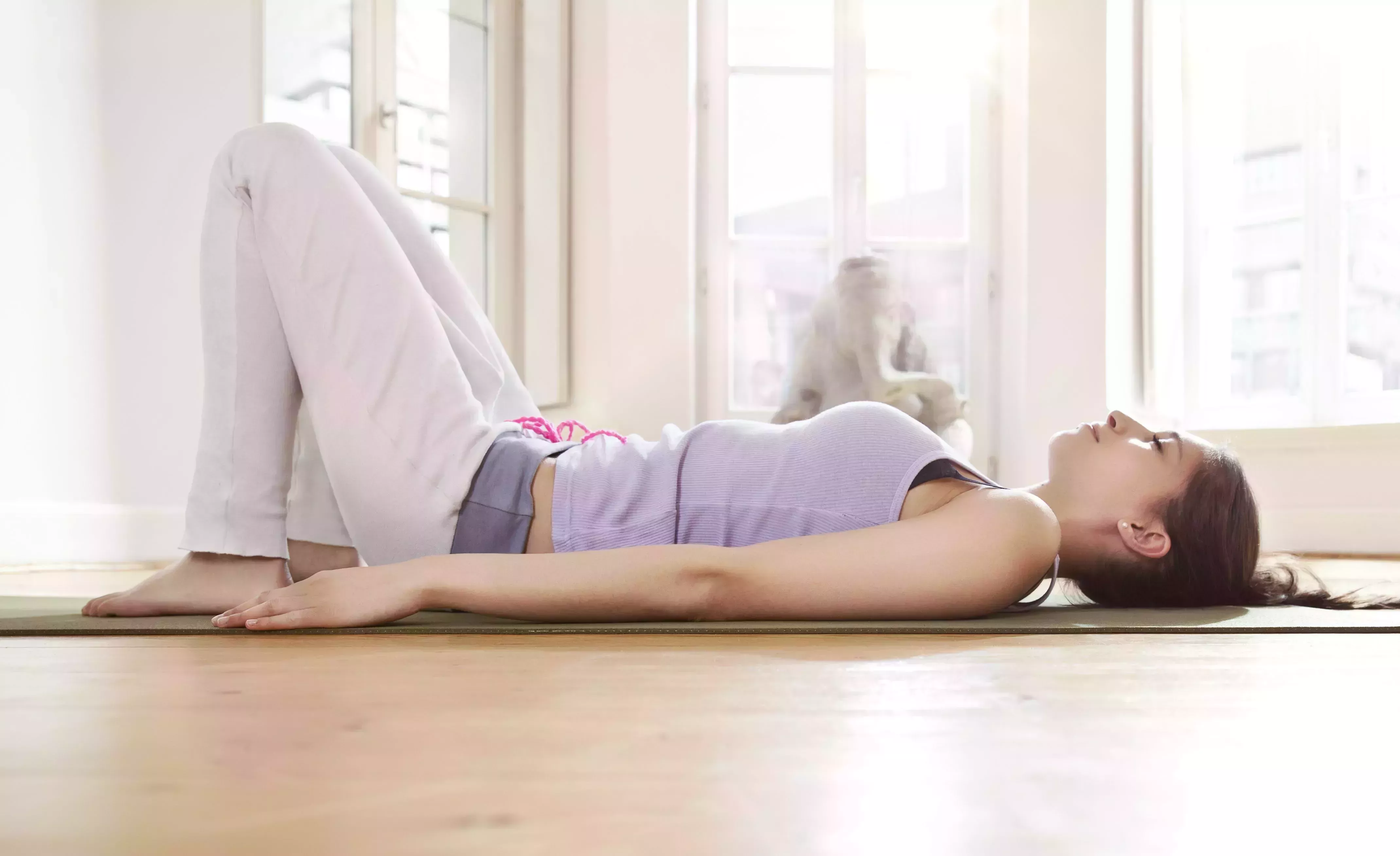 Lower back stretches - pelvic tilt lower back stretches pelvic tilt