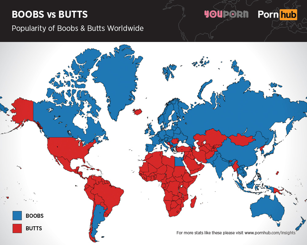 ¿Tetas o culos? Los datos revelan la respuesta al mayor debate del hombre