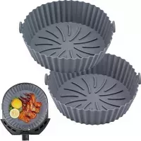 2Pcs Air Fryer Silicone Pot Reusable - Available at Amazon 2Pcs Air Fryer Silicone Pot Reusable - Available at Amazon