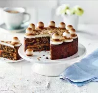 2.  M&amp;S Simnel cake - View at Ocado