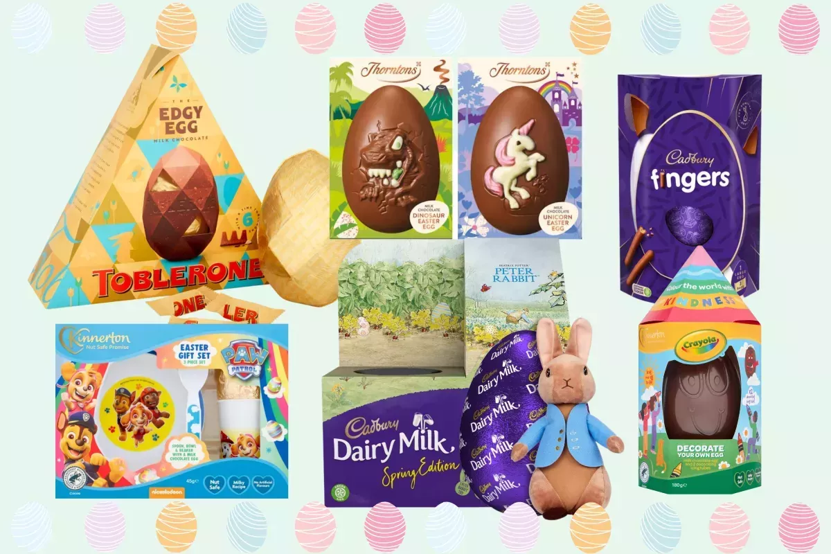 Los mejores huevos de Pascua para niños 2023