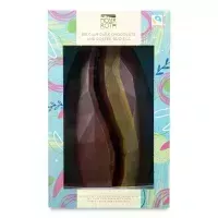 9. Moser Roth Belgian Dark Chocolate and Coffee Duo Egg, 275g - View at Aldi 9. Moser Roth Belgian Dark Chocolate and Coffee Duo Egg, 275g - View at Aldi