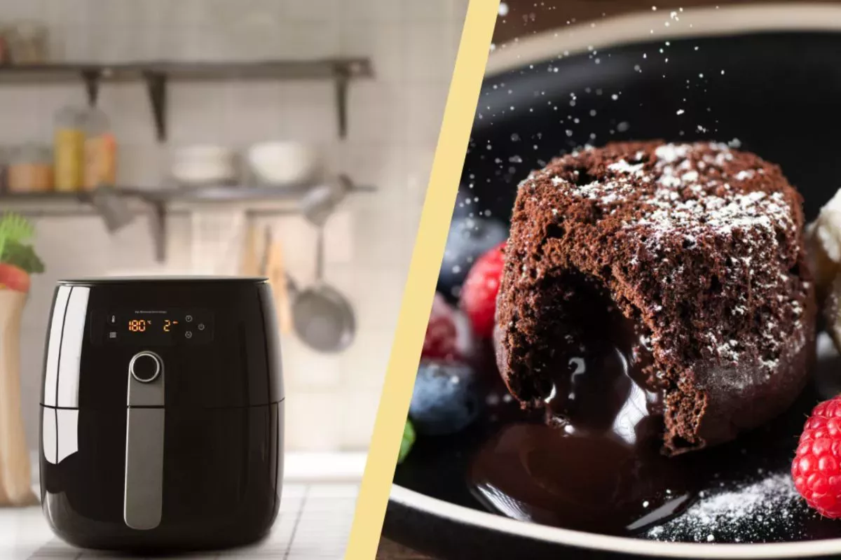 Es probable que ya tengas los ingredientes para hacer un pastel de lava en tu freidora de aire - aquí te explicamos cómo preparar este fácil postre 