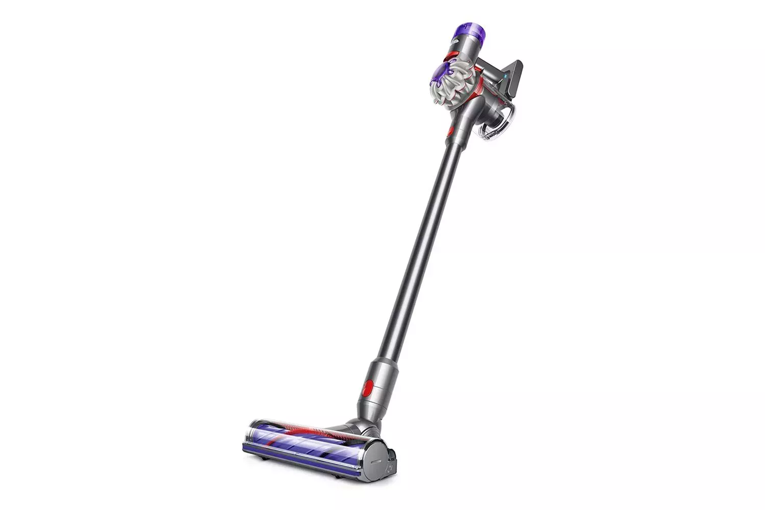 Estoy obsesionada con mi aspiradora sin cable Dyson, y acaba de rebajarse más de 120 dólares por el Prime Day