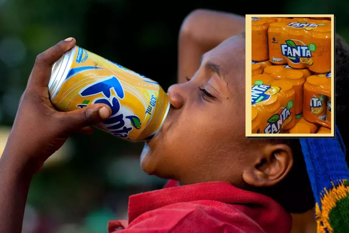 Fanta retirada del mercado tras ser etiquetada erróneamente como