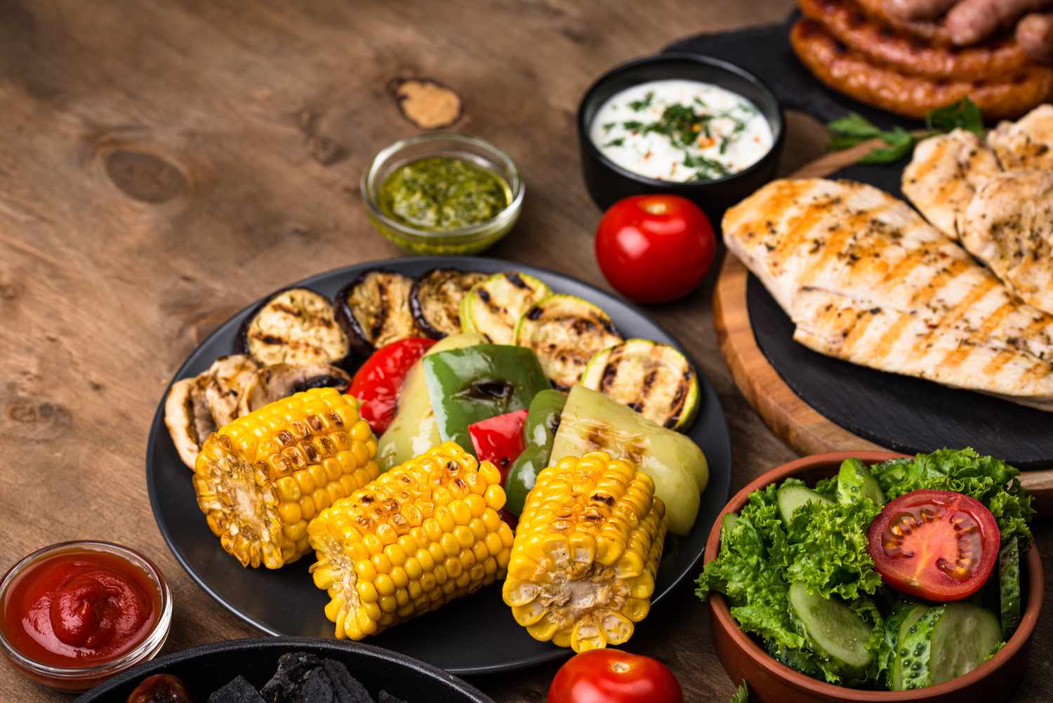 Plan de comidas para 4 días: Comidas rápidas y saludables para el verano