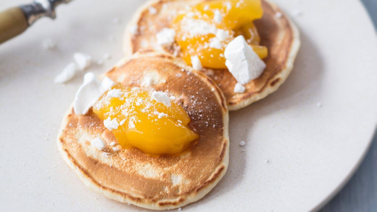 Receta de tortitas de limón
