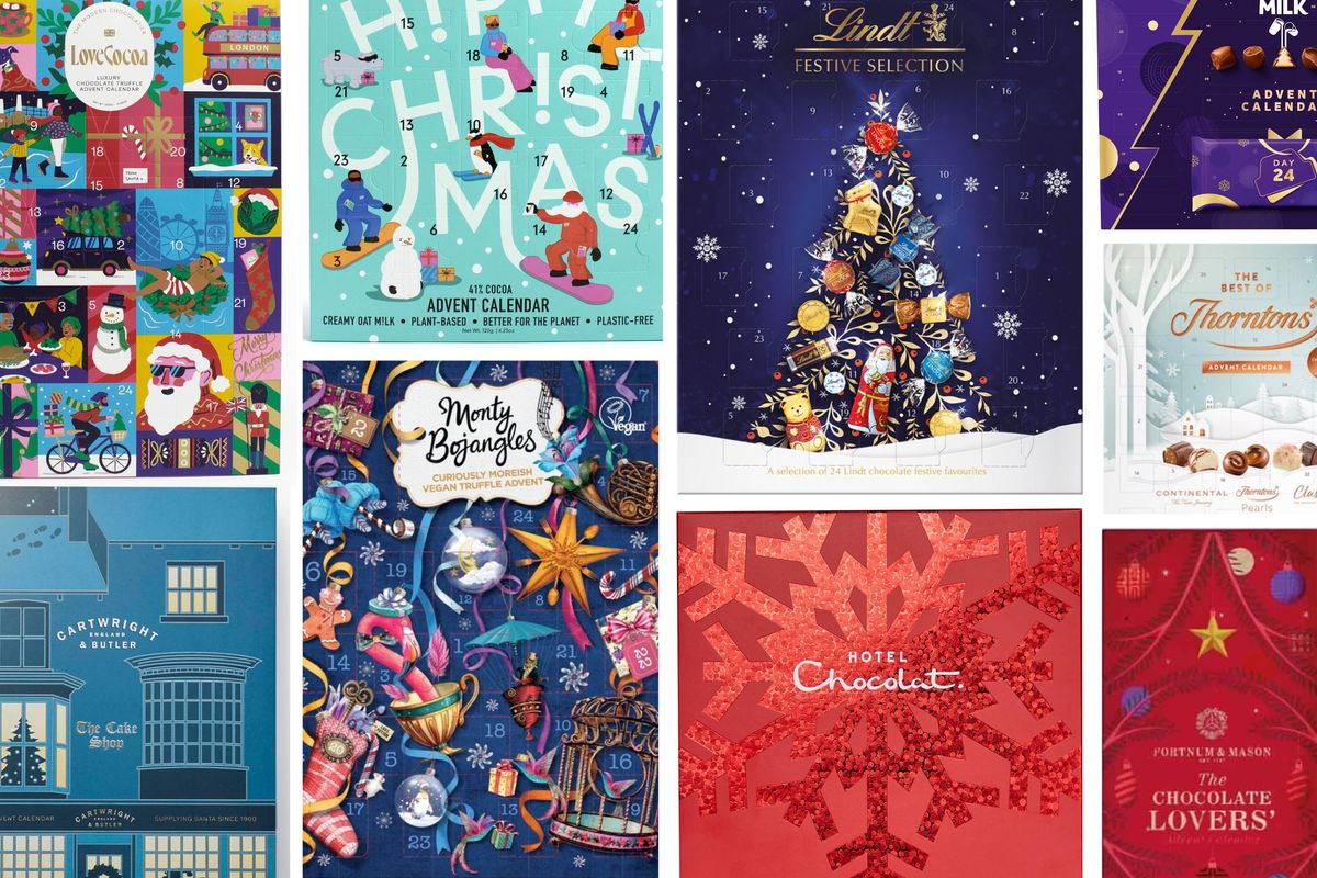 21 de los mejores calendarios de Adviento de chocolate 2023, de Cadbury a Lindt