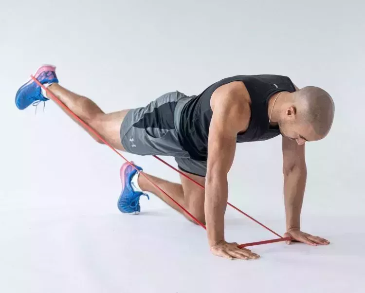 Bandas elásticas para entrenar las piernas