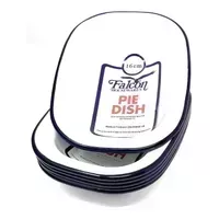 6 X Enamel Falcon Housewares 16cm Oblong Pie Dish - View at Amazon 6 X Enamel Falcon Housewares 16cm Oblong Pie Dish - View at Amazon