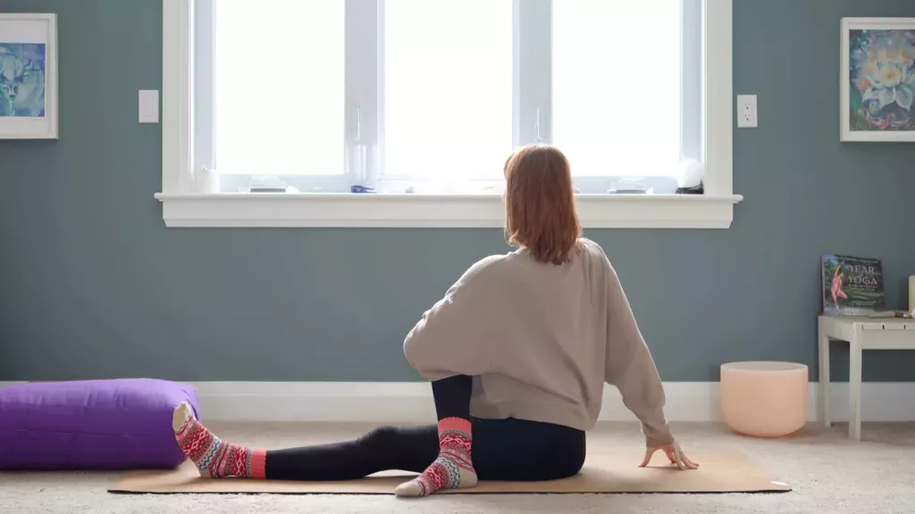 Una práctica "perezosa" de Yin Yoga