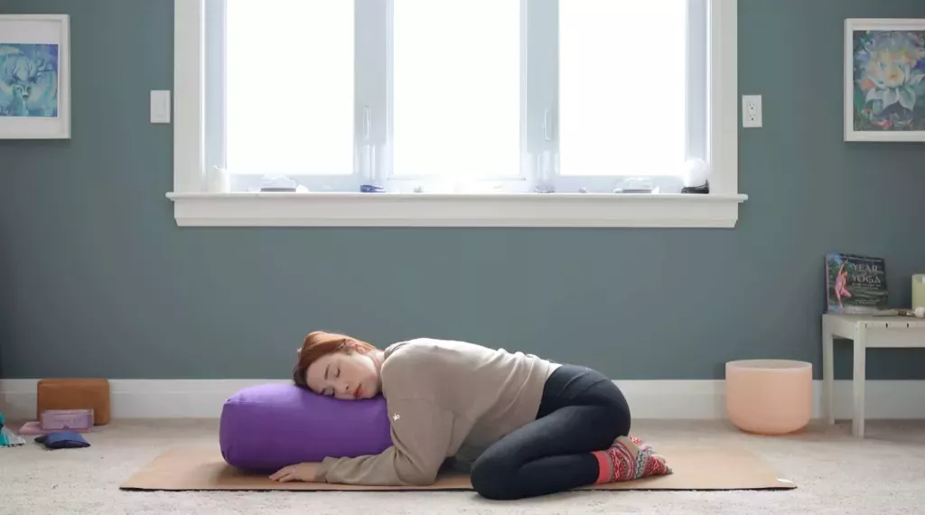 Una práctica "perezosa" de Yin Yoga